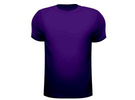 Фиолетовая детская футболка, хлопок 100%